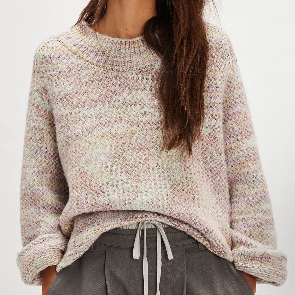 Free People Cotton Candy Pullover